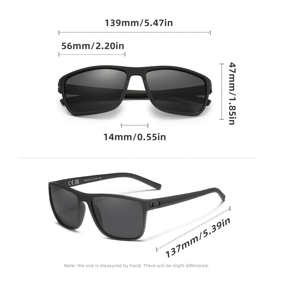 KINGSEVEN Trendy Sport Polarisierte Sonnenbrille Männer Frauen Anti-UV400 Schutzbrille Outdoor Brillen – Detail 1