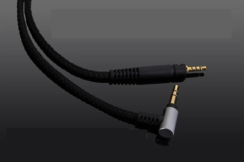 ナイロンオーディオケーブル,ヤマハHPH-MT5,HPH-MT5W,HPH-MT8用