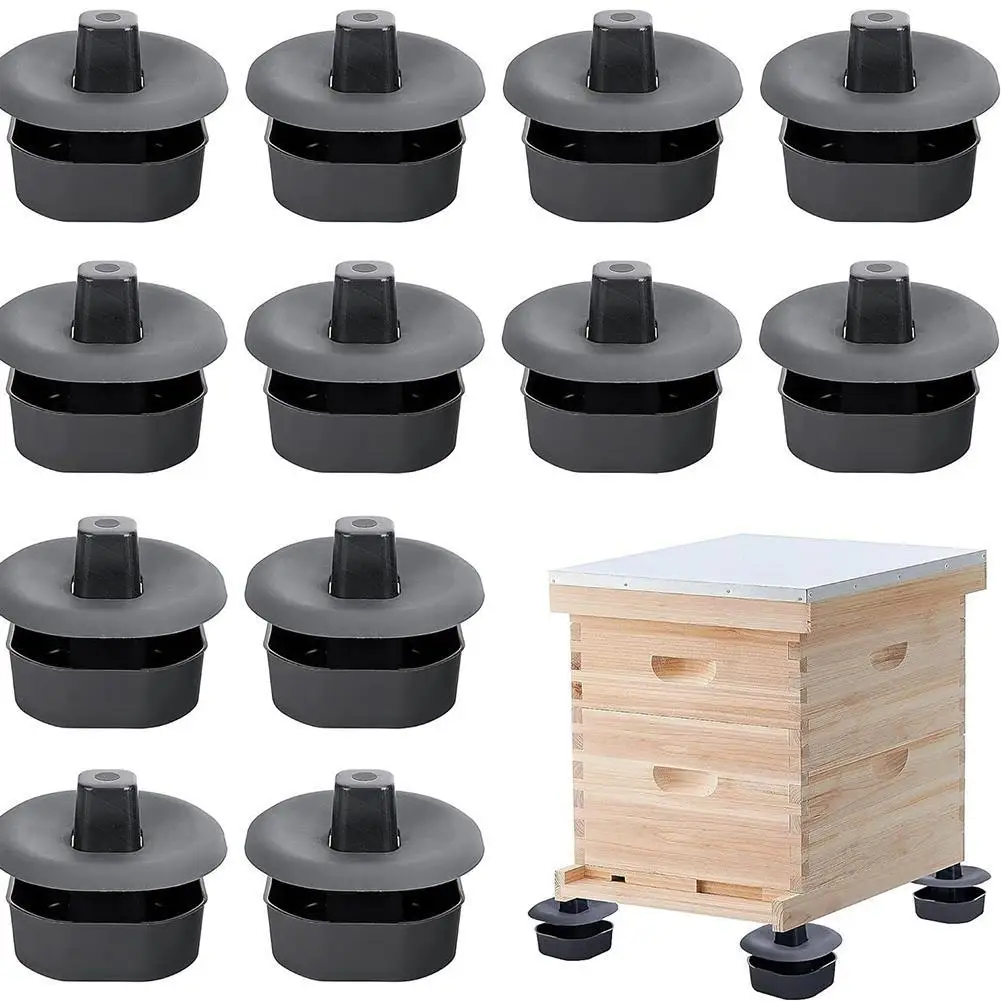 

4/12Sets Bee Hive Anti-ant Bracket Sink Base Tripod Heightened Waterproof Insect-proof Hive Feet Beehive Stand Beekeeping Tools
