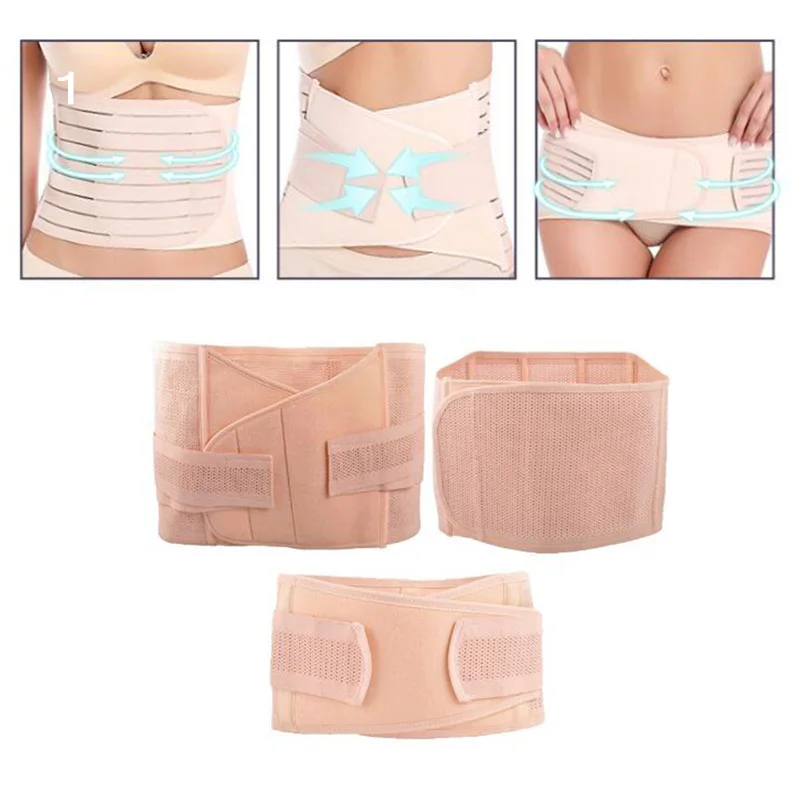 3in1 Buik Buik Bekken Postpartum Riem Lichaamsherstel Buik Slank Na Bevalling Taille Levering Na Taille Trainer Korset