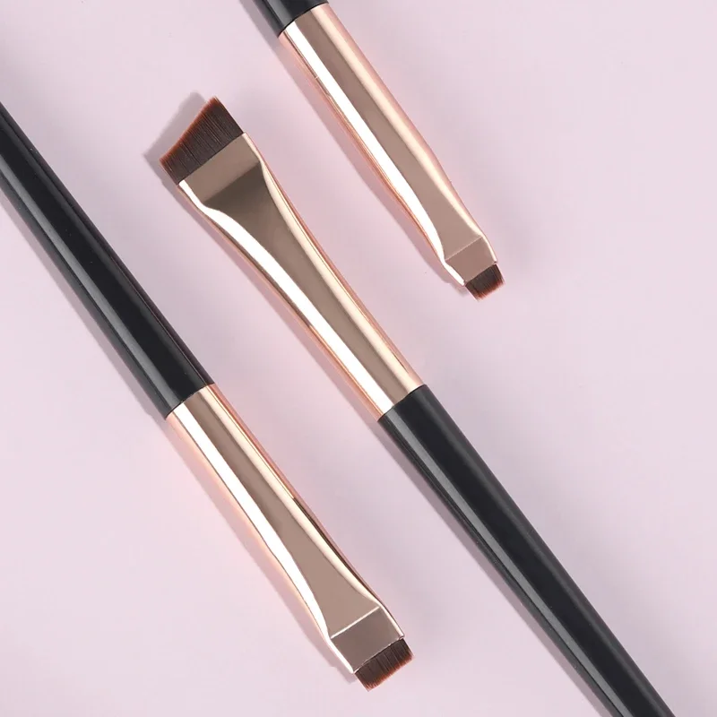 Set di 3 pennelli Pennelli eyeliner per sopracciglia e occhi