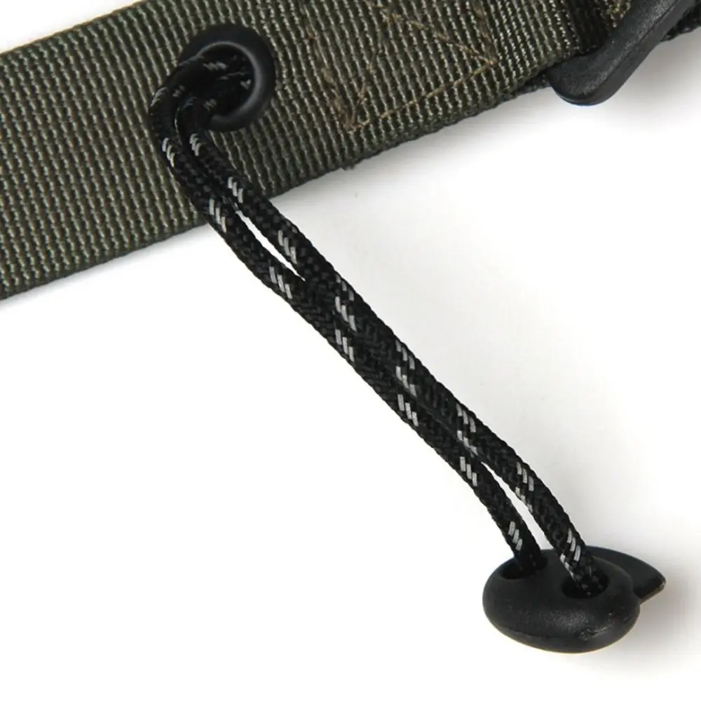 أشرطة كتف خارجية بإبزيم مزدوج قابلة للتعديل متعددة الوظائف للتخييم حبل 140 سم بوليستر