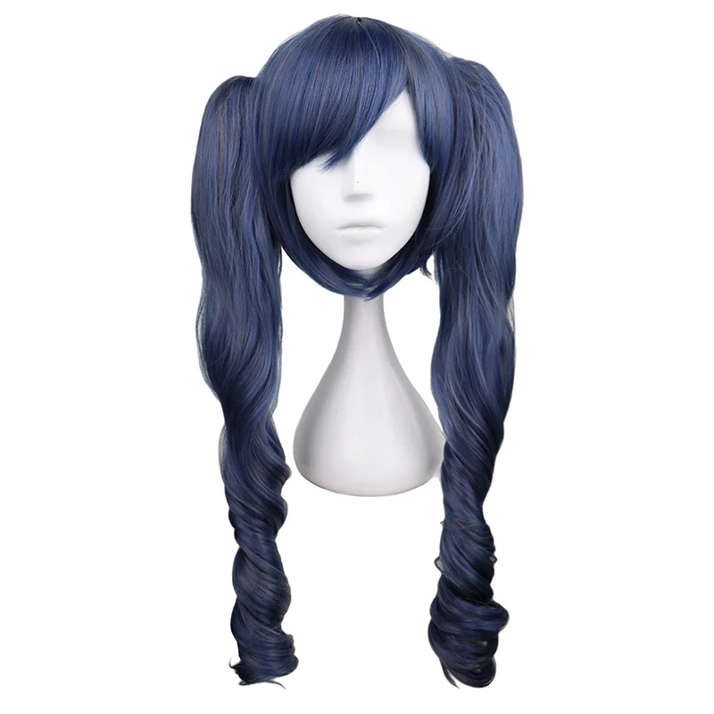 Ciel Phantomhive Cosplay Wig Black Butler Cosplay Long Grey Blue Wig Cosplay Anime Cosplay Wig Heat Resistant Synthetic Wigs