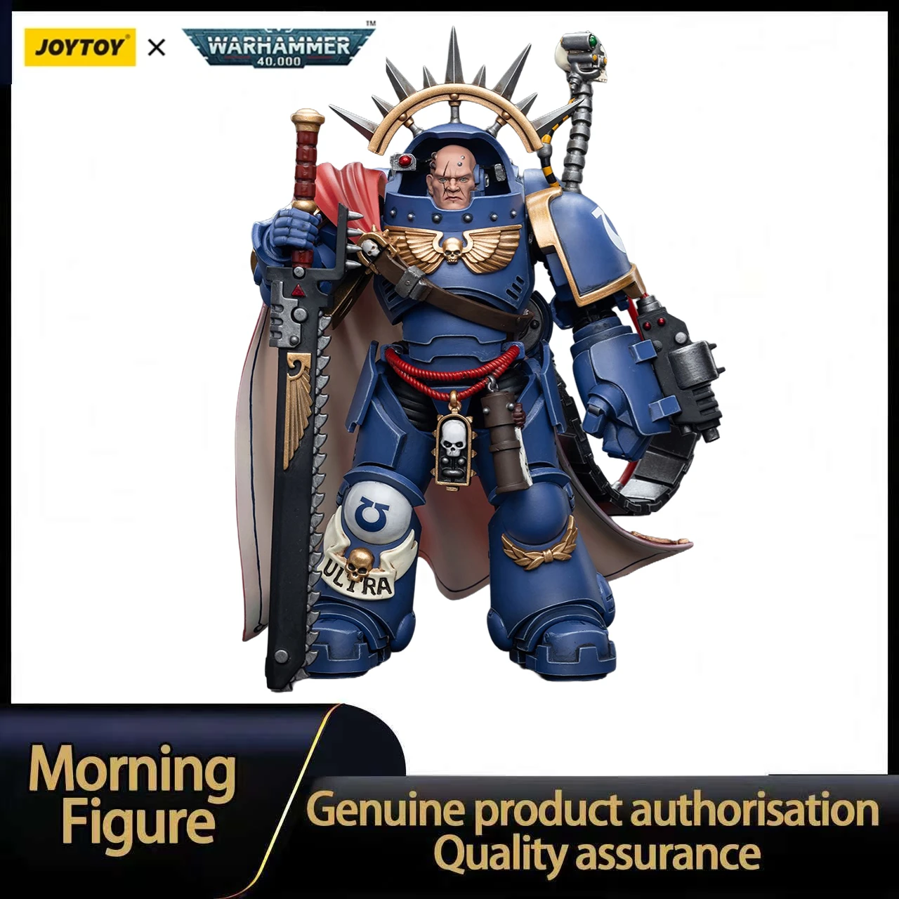 

В наличии: Коллекционная фигурка JOYTOY Warhammer 40K Ultramarines Captain in Gravis Armor, масштаб 1/18