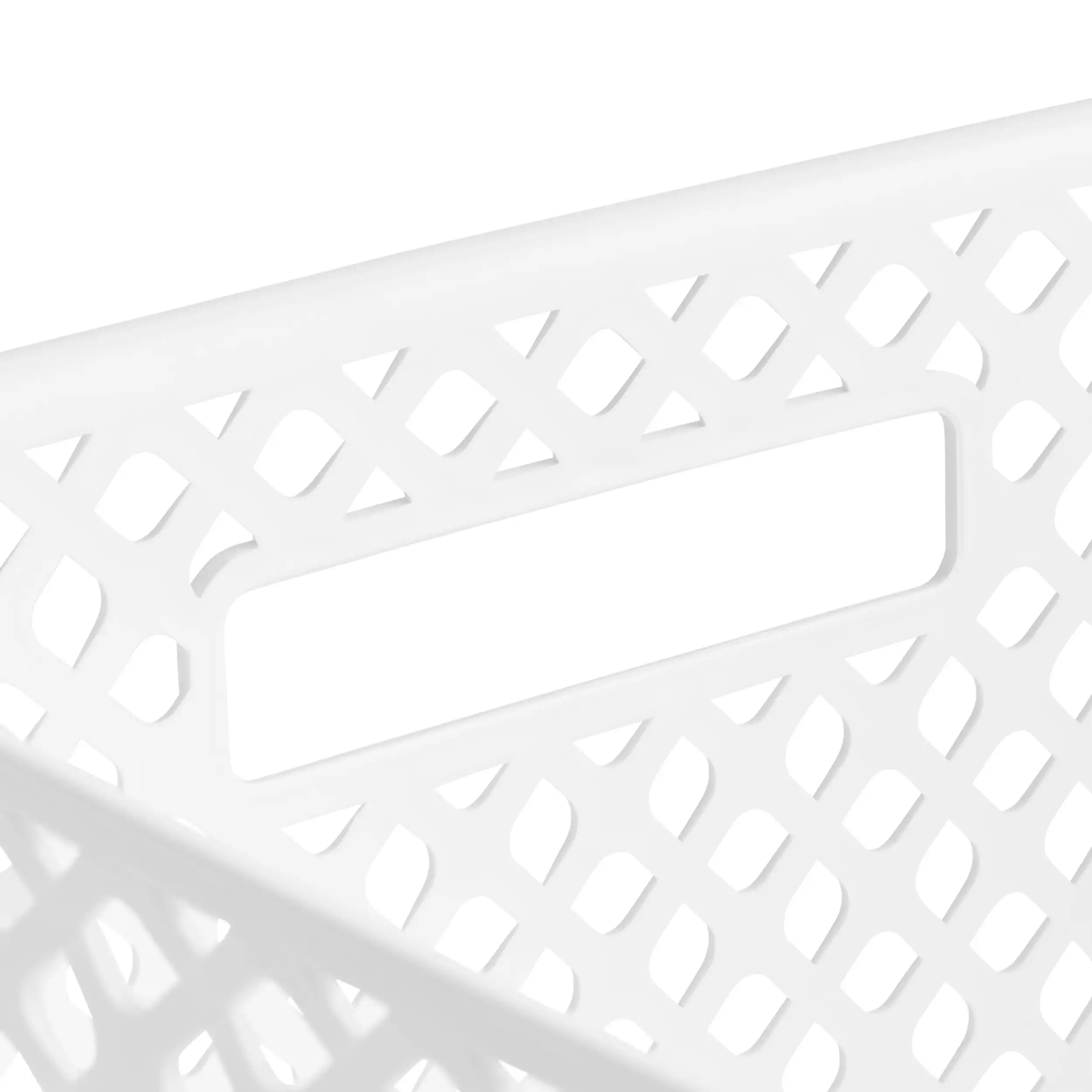 White 13 Cube Decorative Storage Basket