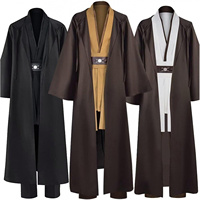 Anakin Obi-wan Skywalker Cosplay Costume Obi Wan Full Set  Cosplay Costume Halloween Carnival Party Warrior Clothes Role Play