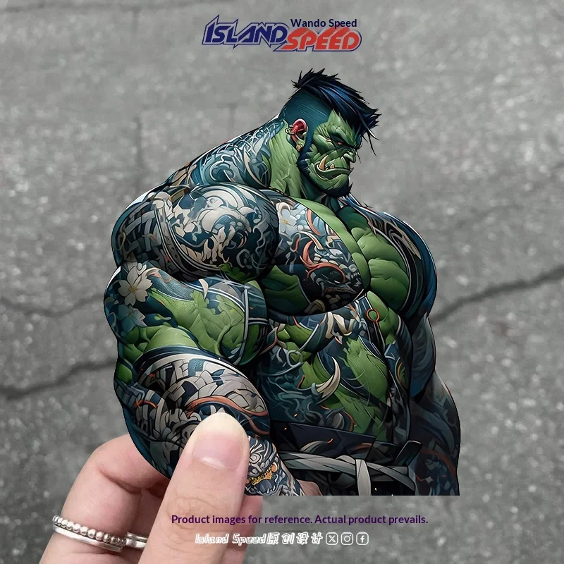 marvel-peripheral-comics-decal-superhero-hulk-muscle-man-hulk-motorcycle-tram-helmet-car-body-decoration