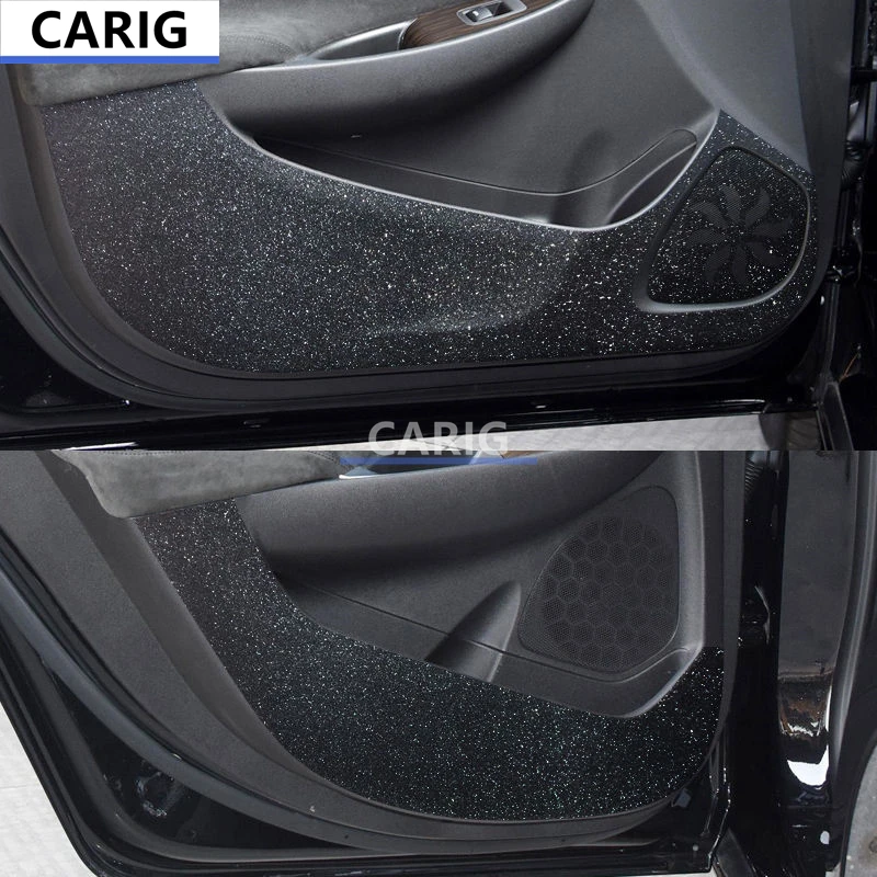 Per CHEVROLET MALIBU 15-22 Porta Anti-calcio Adesivo Modificato In Fibra di Carbonio Interni Auto Pellicola Accessori Modifica