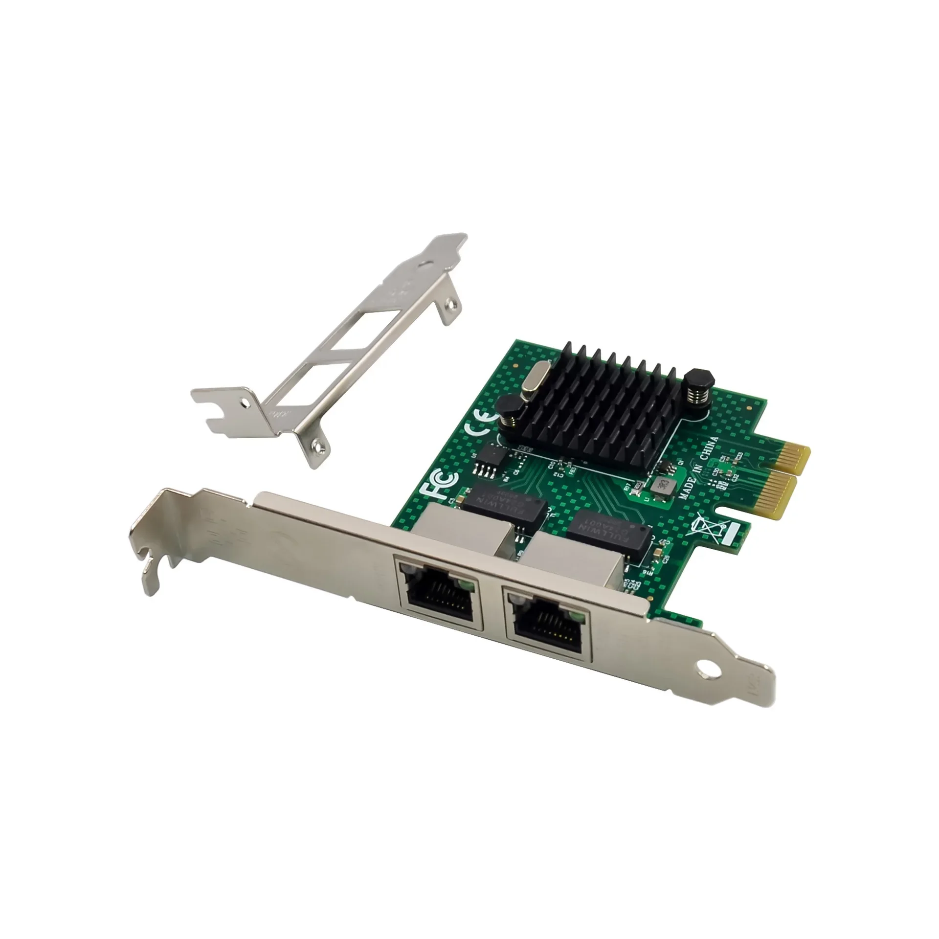 BCM5720 Dual-port Gigabit pcie to RJ45 Server Network Adapter Desktop soft route Group-Hui Ethernet