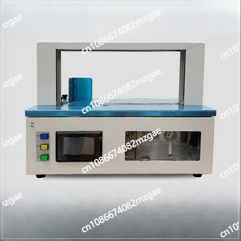 

Baler Small Paper Tape Strapping Machine Fast Baler Opp Belt Machine