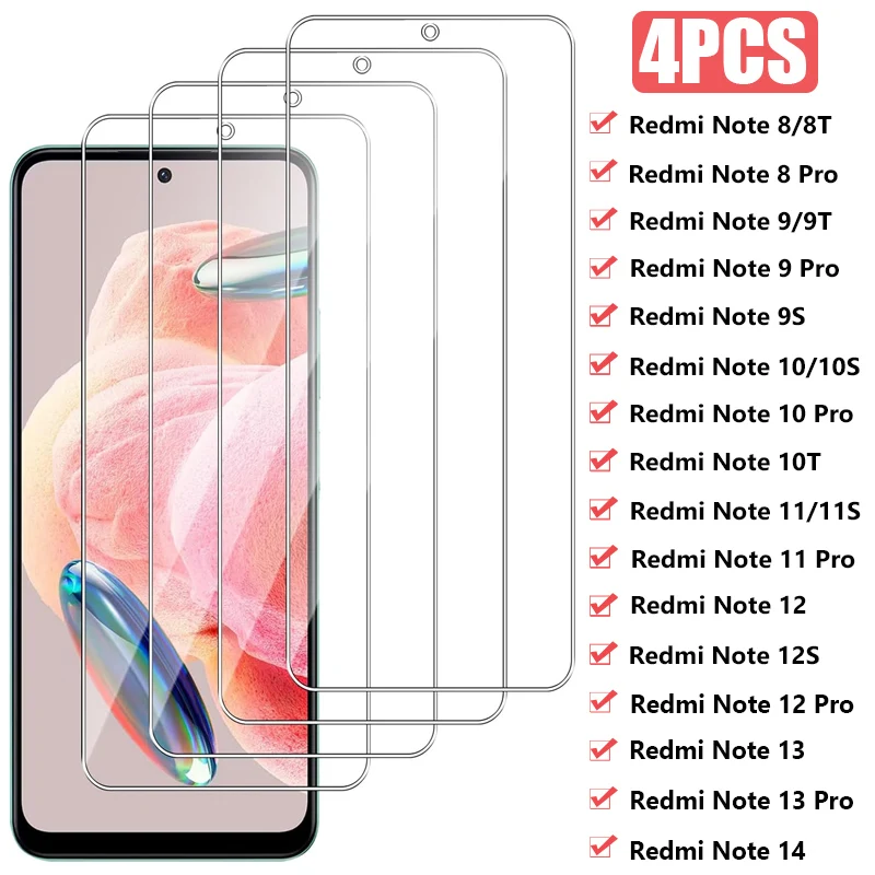 4PCS Tempered Glass… - image