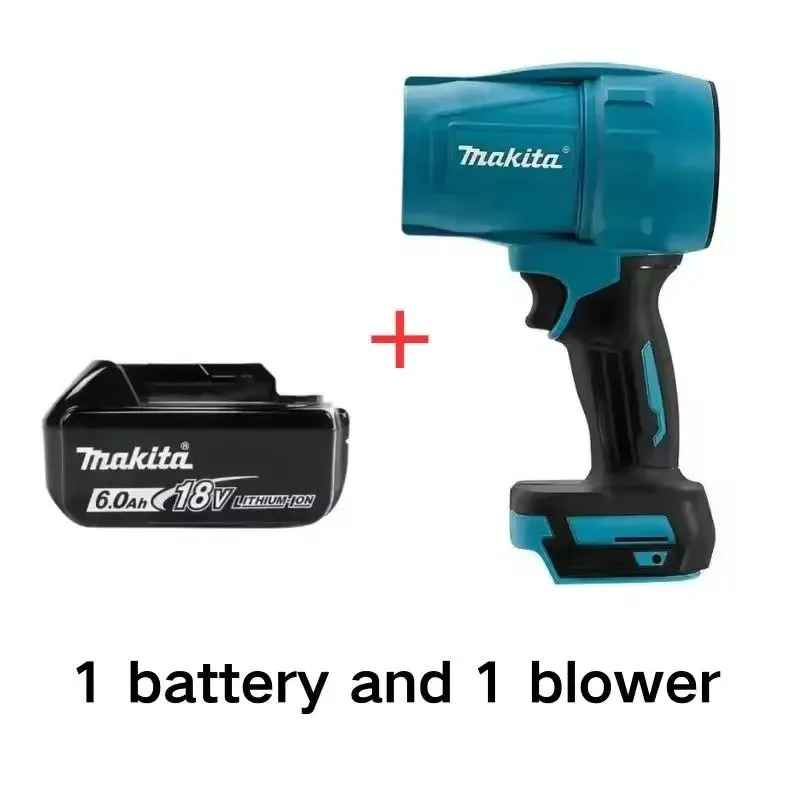 Makita 30000 RPM Draadloze Blower Elektrische Turbine Huishoudelijke Stofafscheider Draagbare Oplaadbare Stofverwijdering 18V Elektrisch Gereedschap