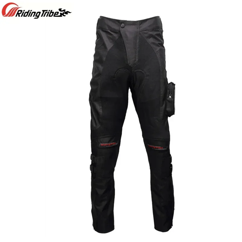 

Motorcycle Pants Summer Motorbike Riding Breathable Protective Trousers Rally Motocross Rider Clothing With Free Kneepads HP-02