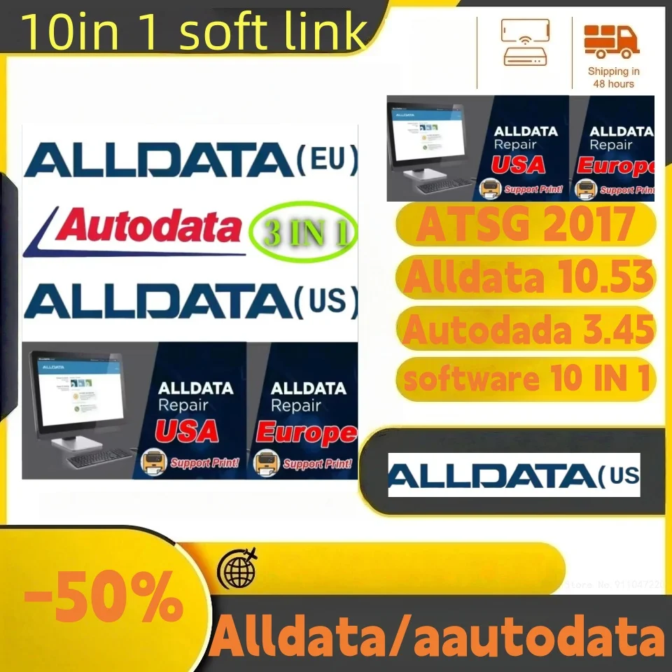 2025, Alldata Online-Konto, Werkstatt, Englisch, Französisch, Deutsch, Spanisch, Italienisch, Alle Daten, Zugang, Reparatursoftware, Hay-nes-AUTO-Daten