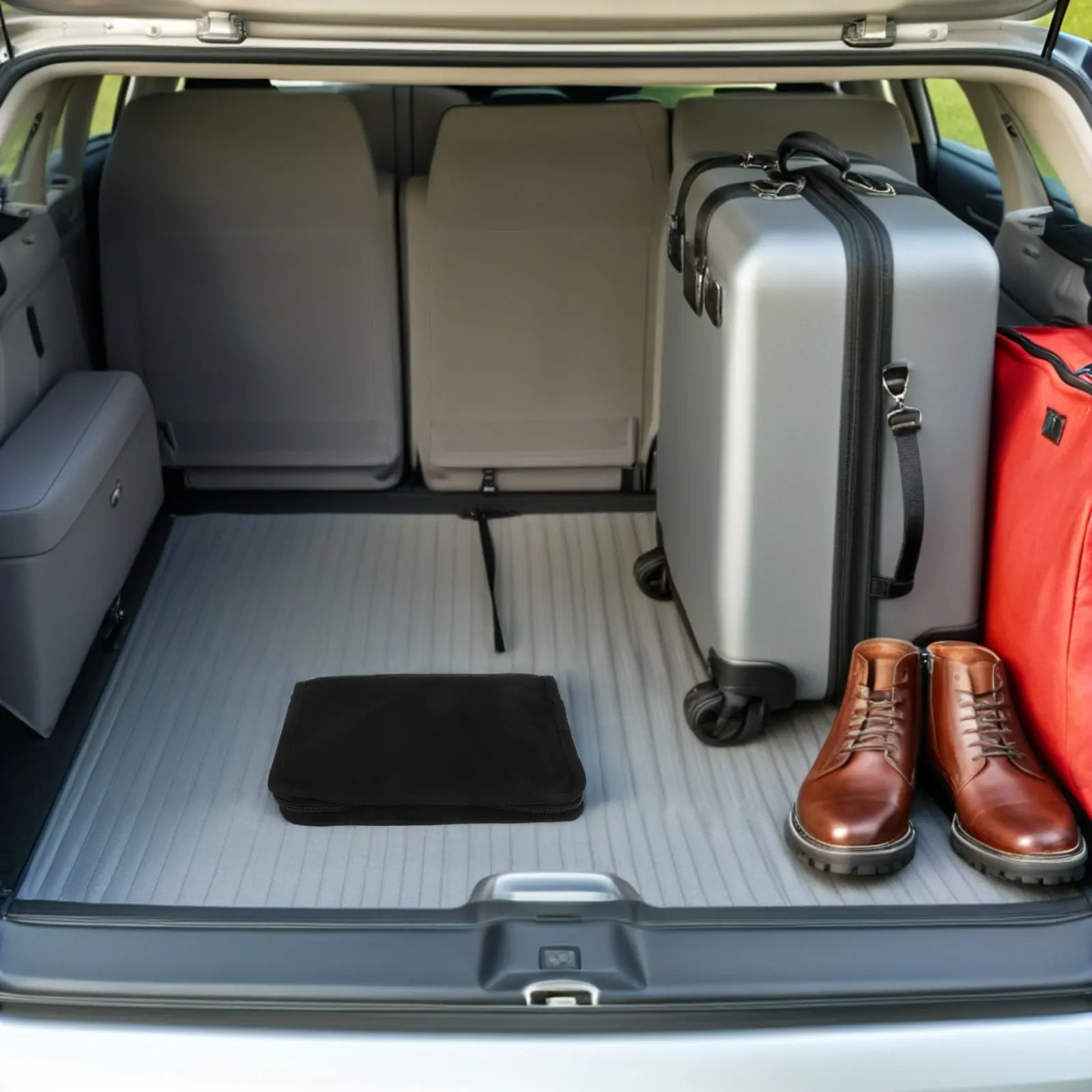 2 pièces, étui de rangement pour documents de voiture, organisateur en tissu Oxford, pochette pour le compartiment à gants, étui pour ranger les documents d’immatriculation et les cartes d’assurance, accessoire pour voiture.