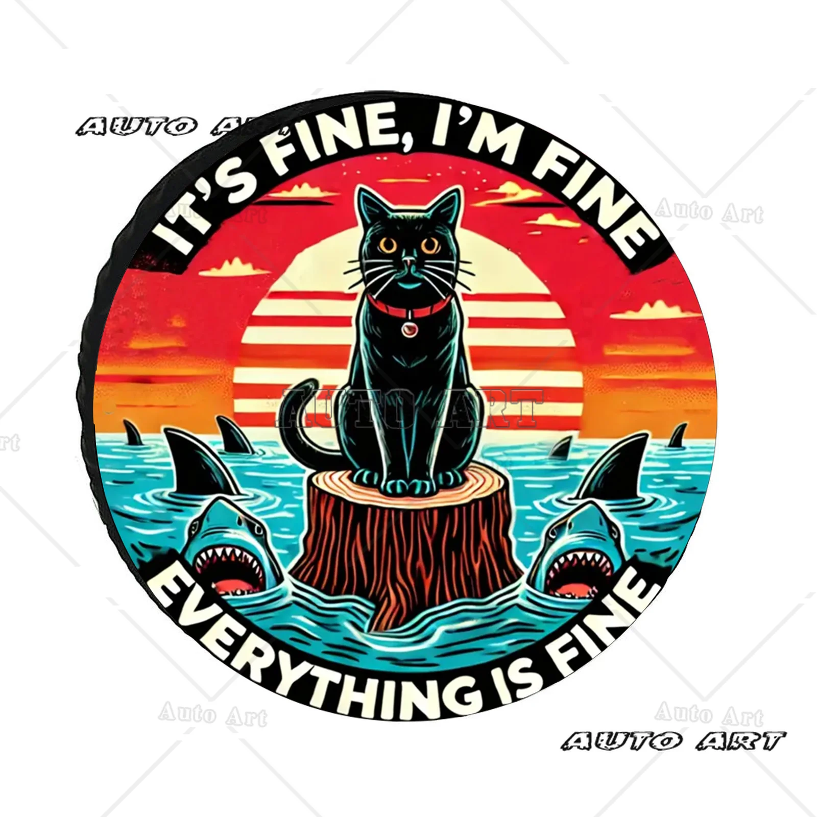 

Spare Tire Cover Waterproof Dust-Proof Universal Wheel Tire Covers Fit for Trailer Camping Accessories