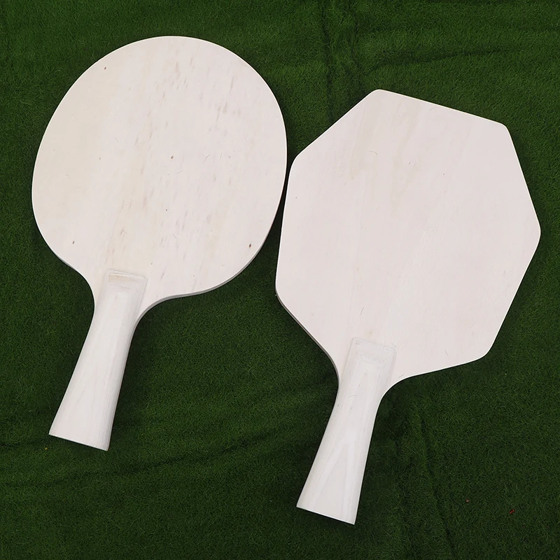 

Professional Pure Wood Ping Pong Racket, Practice Paddle, Beginner, Pure White, 1Pc