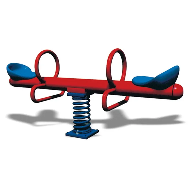 2026 Durable Seesaw Recreational Park Double Seat Seesaw Spring Playground Games for Kidspromote sales