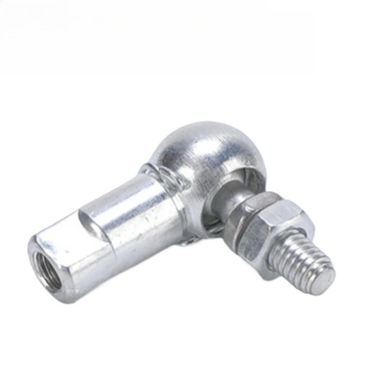 2PCS Bent Rod Right-Angle Ball Head Rod End Bearing CS M6 M8 M10 M12 , Ball joint, Rod End Ball Bearing,Right-hand thread