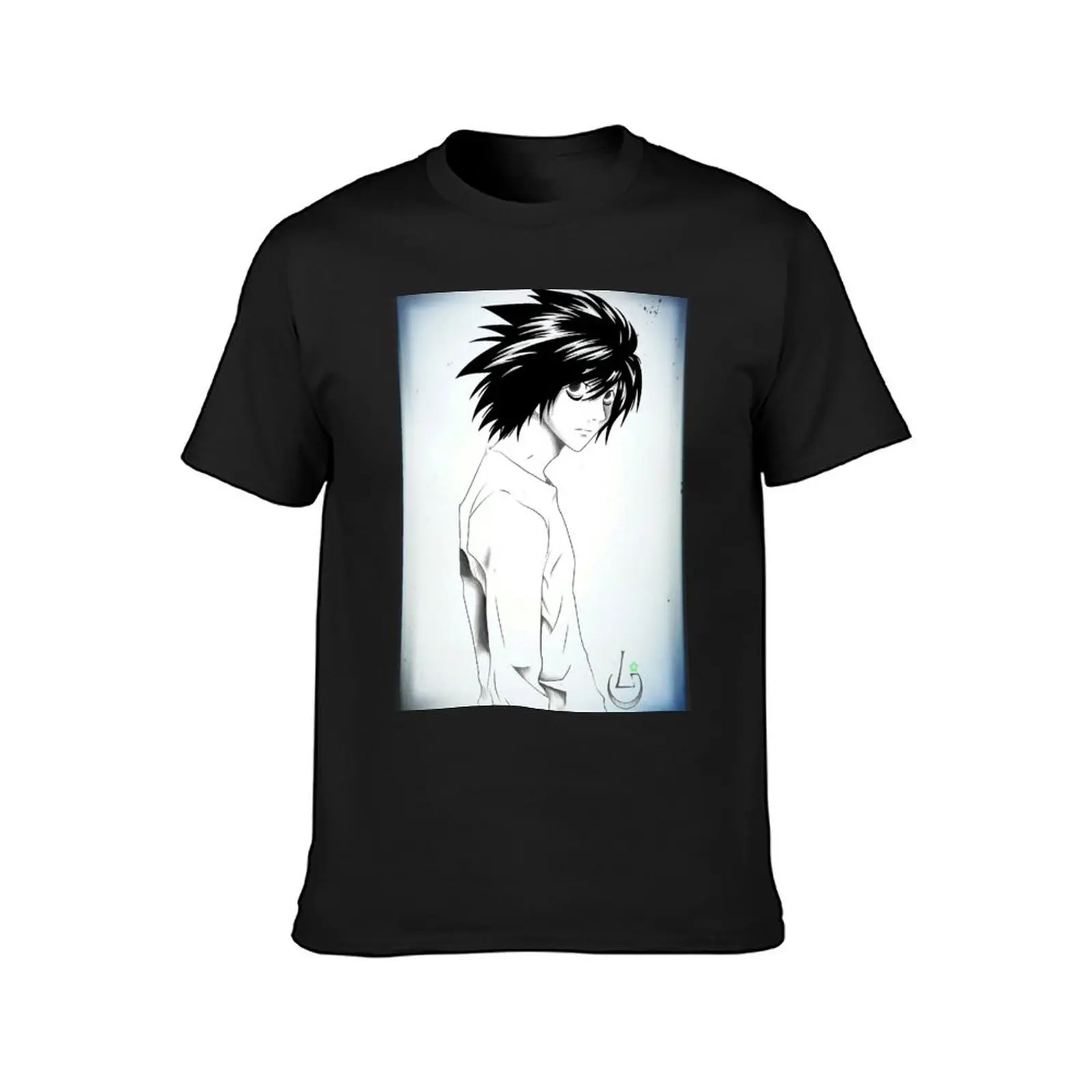 L - Elle Lawliet T-Shirt plus sizes boys whites vintage workout shirts for men