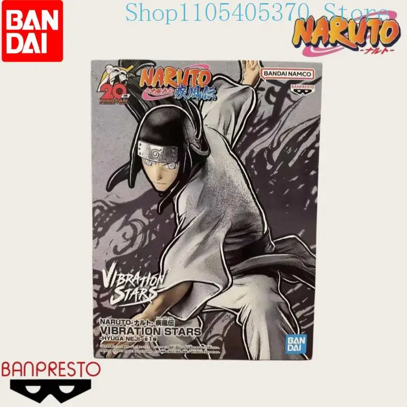 

In Stock Bandai Original Banpresto Naruto Hyuuga Neji Action Figure Model Doll Brand New Boxed Anime Characters Toys Model