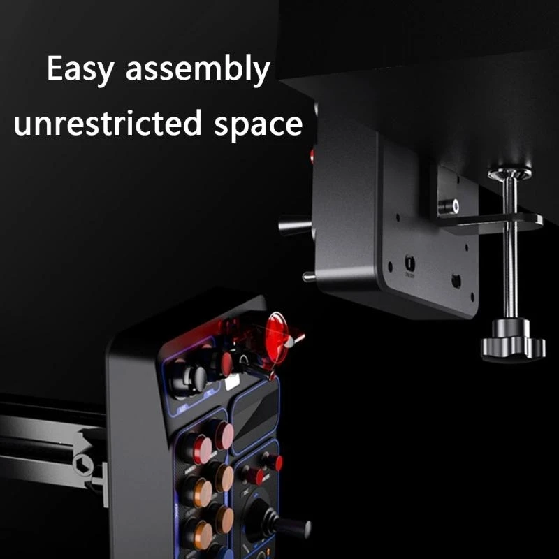 

Racing Simulators Control Box with Multiple Lighting And 30 Programmable Button Multifunction for Realistic Truck Simulation