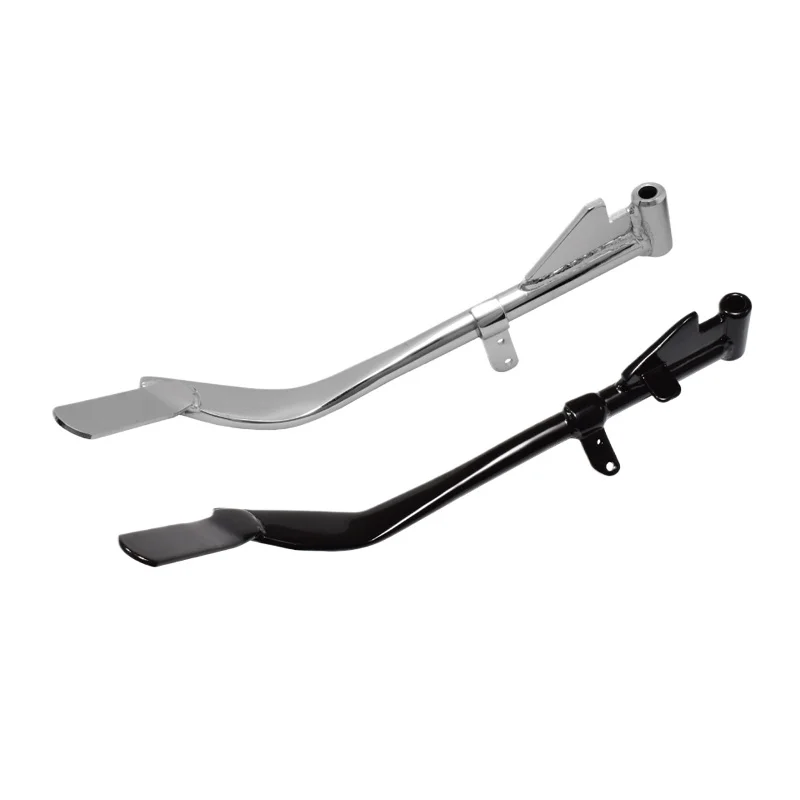 

Motorcycle side kick bracket, electroplated tripod parking lowering support frame