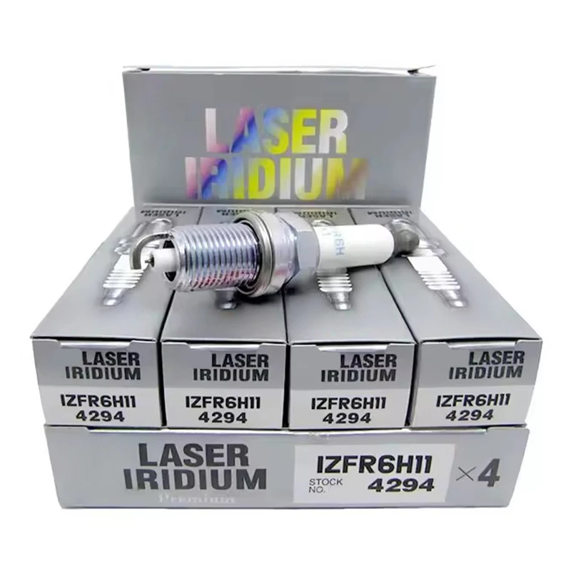 4/6PCS Iridium Spark Plug 4294 IZFR6H11 for E82 E87 E88 E90 E92 E63 E65 E66 E70 318i 320i 550i 740i X1 X5 N62 B48 B N46 B20 E