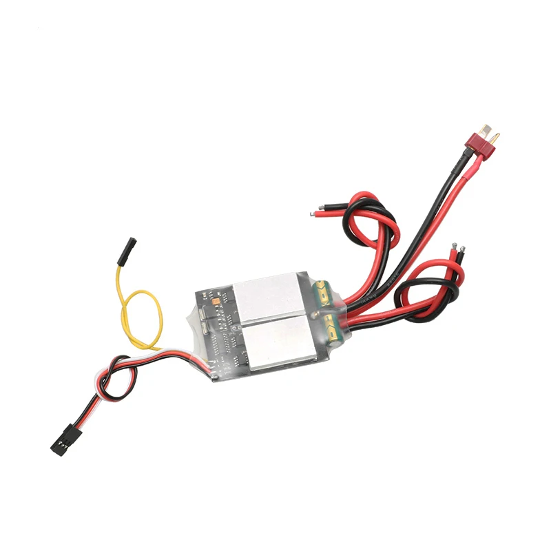 1PCS 40Ax2 2CH Dual-way Bidirectional Brush ESC Mix Controlling Double Motor Differential Steering Speed Controller for RC Boat