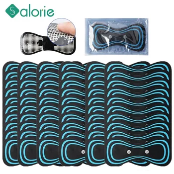 Tens Electrode Pads Mini Electric Neck Back Body Massager Cervical Massage EMS Muscle Stimulator Arm Pain Relief Massage Patch
