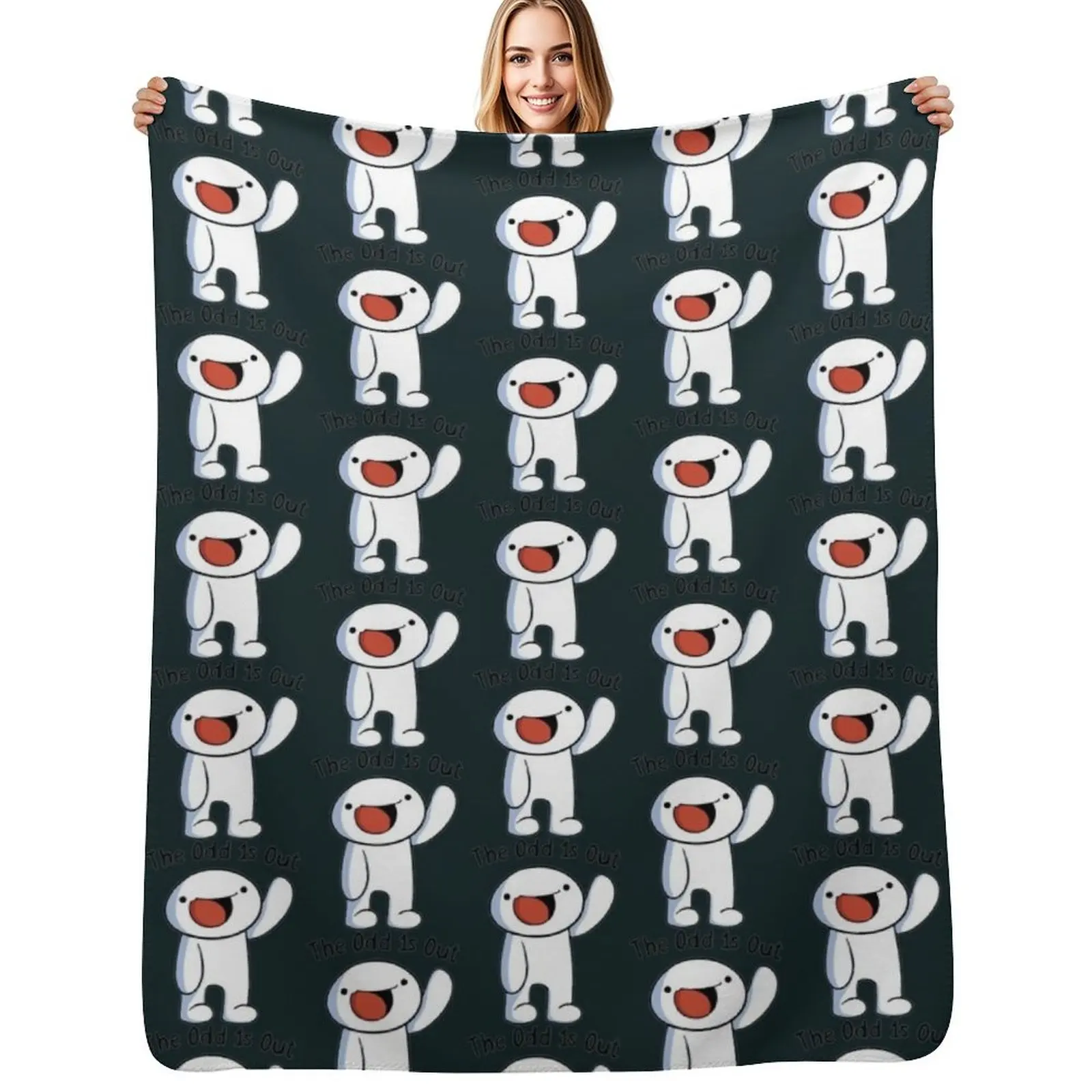 

TheOdd1sOut Throw Blanket for babies Blankets For Baby Decorative Throw funny gift Blanket