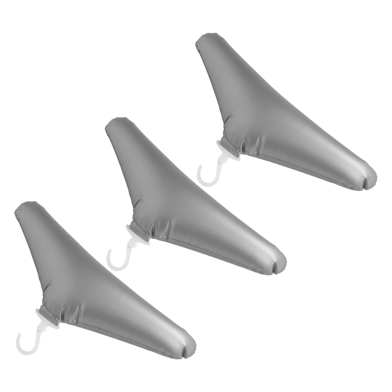

3Pcs Inflatable Clothes Hangers Foldable Portable Travel Drying Rack Wrinkle Prevention Space Saving Organizer Home Car Camping
