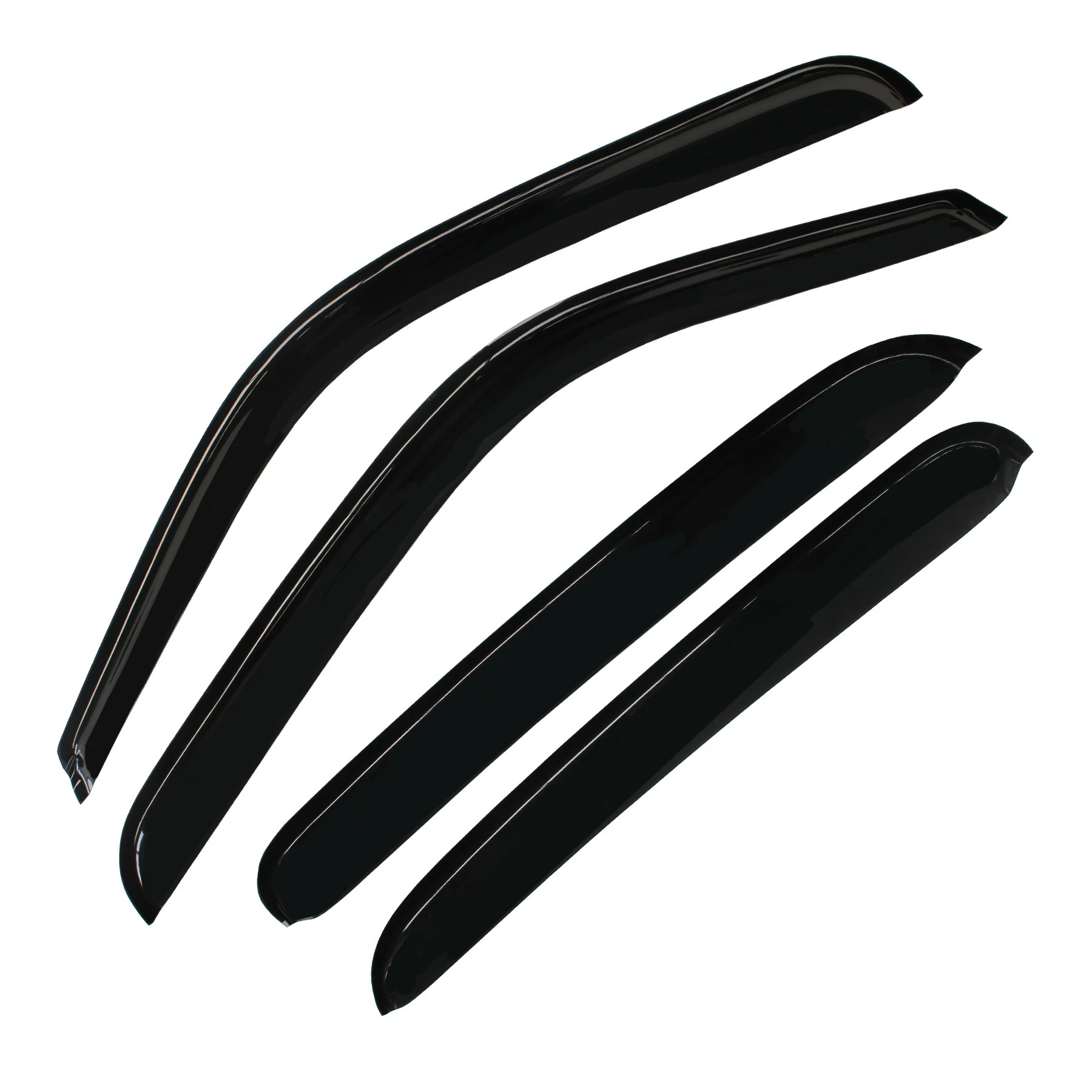 

4pcs Window Visor Rain Vent Guard for Silverado Sierra 1500 2500 3500 Crew Cab