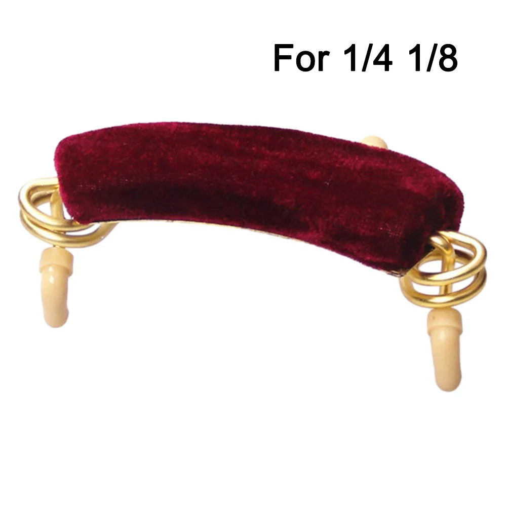 مسند كتف كامل الحجم مصمم تمامًا للكمان يناسب 3/4 لـ 4/4 1/2 1/4 و1/8 متوفر باللون الأحمر والأزرق والأخضر