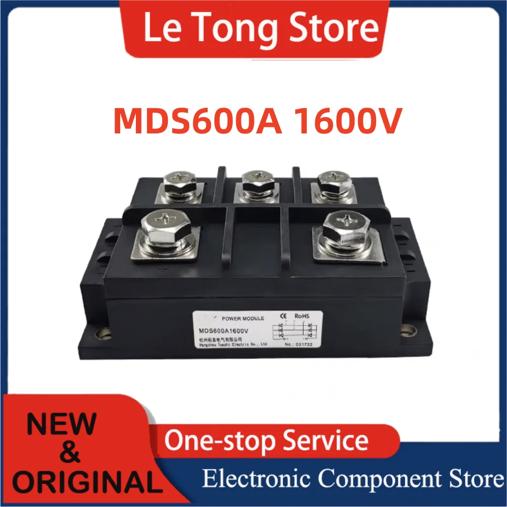 Three-phase Rectifier Module MDS500A1600V Diode Bridge Rect 600A 1600V MDS800A-16 AC/DC Rectifier Module Range-Extender