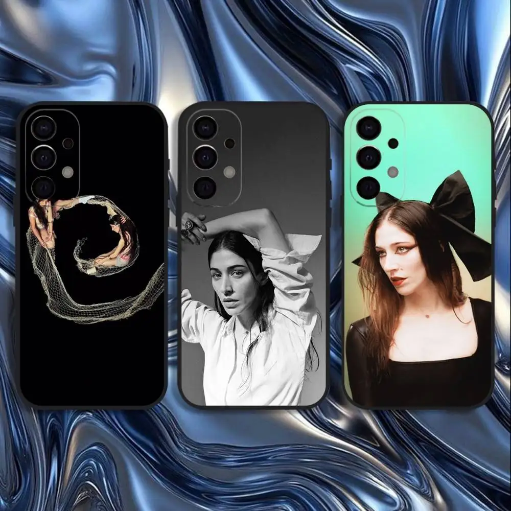 

Singer Caroline Polachek Phone Case For Samsung S25,S24,S21,S22,S23,S30,Ultra,S20,Plus,Fe,Lite,5G Black Cover