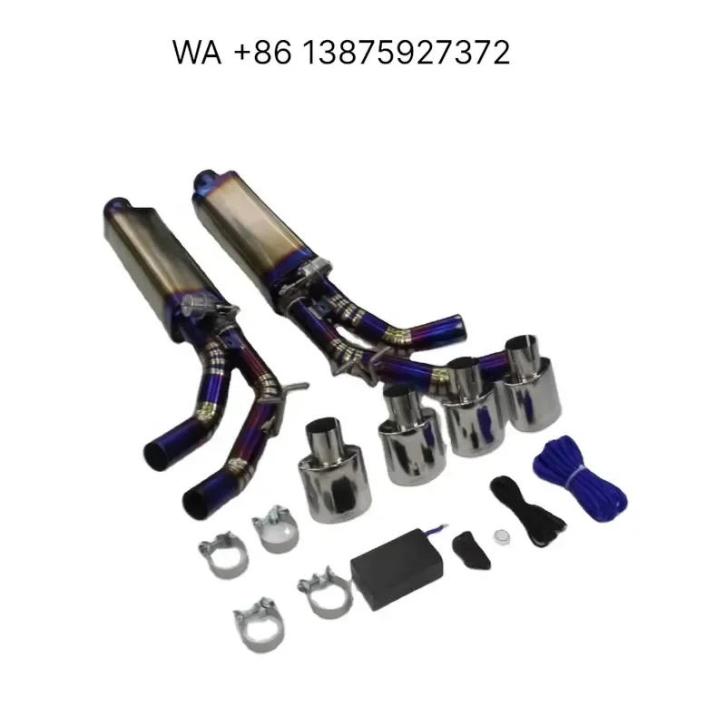 Custom Exhaust System Catback for G-class W464 G500 G63 2018 Original Exhaust System 6 End Pipes and Valve Control