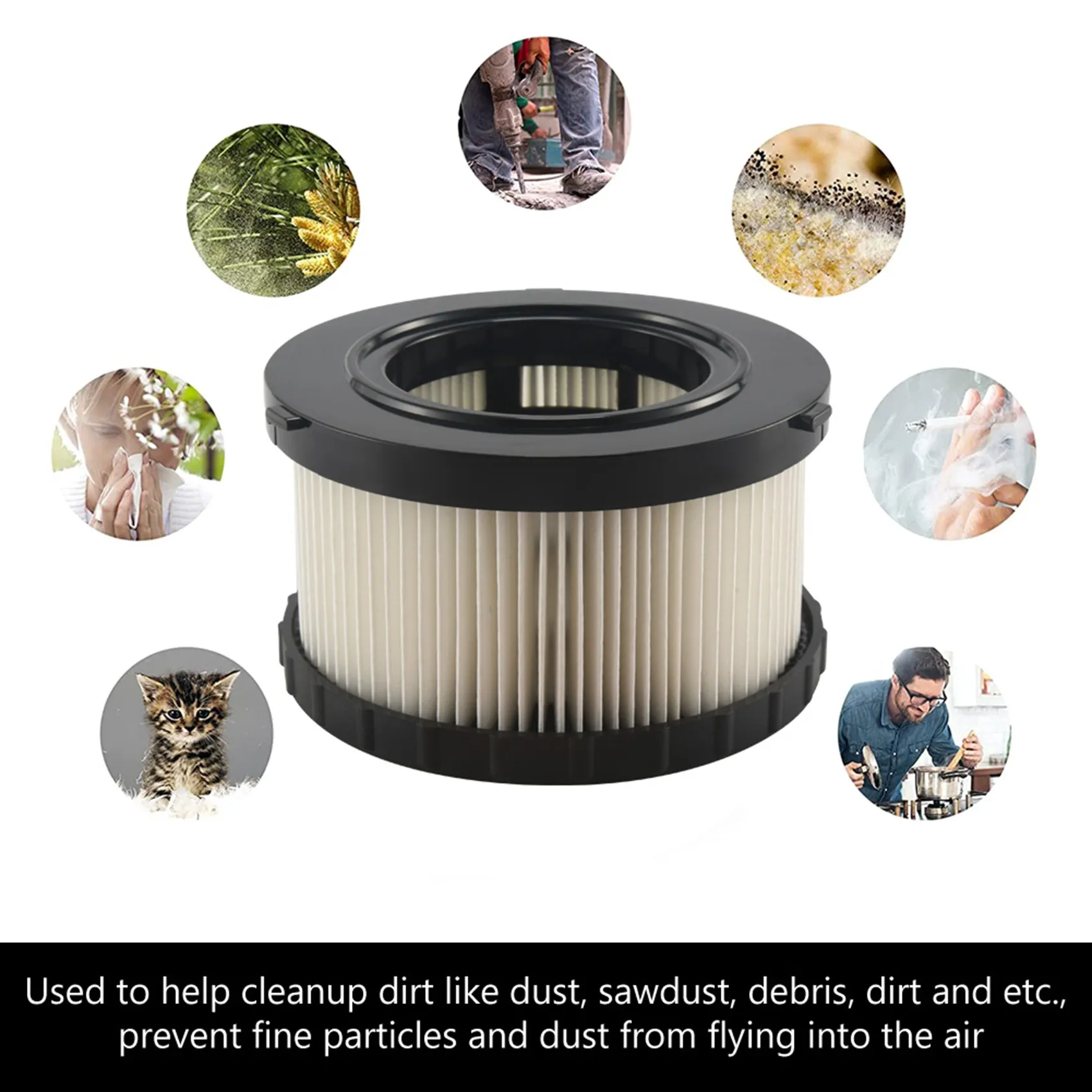 Reemplazo de filtro Hepa para aspiradora en seco y húmedo, accesorios de repuesto para Dc5151H Dc515 Dcv517