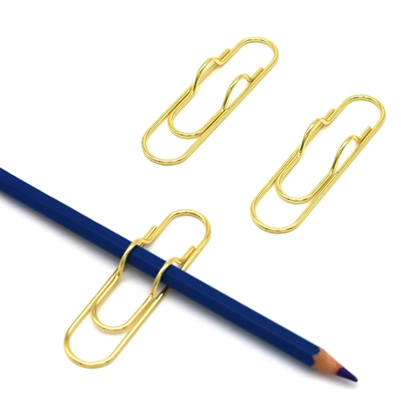 5 pezzi graffette portapenne in metallo Clip segnalibri scolastici foto Memo biglietto Clip cancelleria forniture scolastiche per ufficio