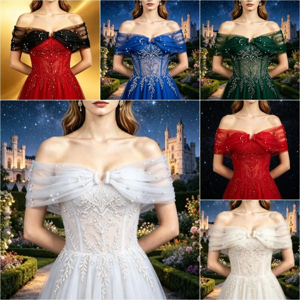 vestido-de-noiva-com-mangas-de-perolas-em-varias-cores-alcas-destacaveis-xale-de-noiva-de-cor-solida-de-um-ombro-para-festas