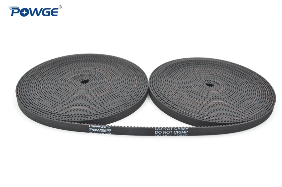Powge 2MGT 2 メートル 2GT GT2 オープン同期タイミングベルト 2M-6 2GT-6 幅 6 ミリメートルゴム小バックラッシュリニアモーション 3Dプリンタ 10 メートル