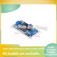 LM2596 DC-DC adjustable step-down module with digital voltmeter display LM2596S voltage regulator current 3A