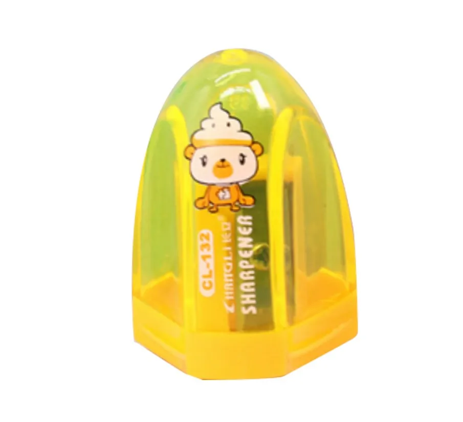 Cartoon Pencil Sharpener Portable Children's Pencil Sharpener Learning Supplies Cute Sharpener