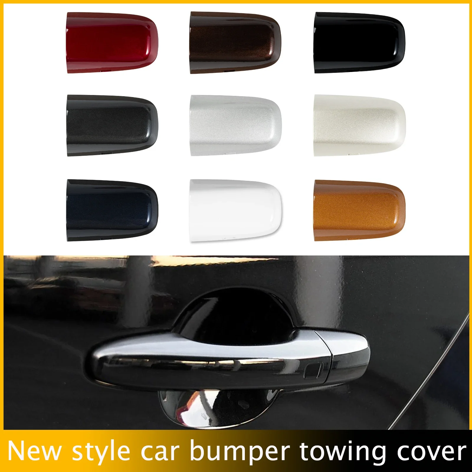 Cubierta de manija de puerta Exterior delantera izquierda compatible con Volvo XC60 S60 S60L S60 S60L V40 39819800 31349578