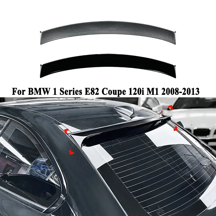 

Car Rear Trunk Roof Spoiler For BMW 1 Series E82 Coupe 120i M1 2008-2013 Boot Top Wing Auto Accessories Aftermarket Parts