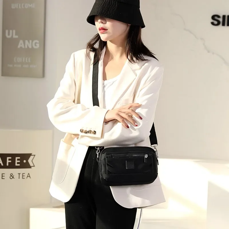 Sacs à main fourre-tout en nylon imperméables pour femmes, cartables pour femmes, sacs à bandoulière design, loisirs, sacs à main pour dames, mode