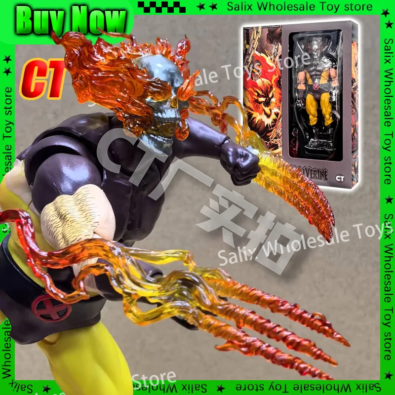 Ct Toys Hellverine Mafex Росомаха Фигурка Горячая 096 138 X-Men Аниме Фигурка Статуя Модель Игрушки Подарки Индивидуальные