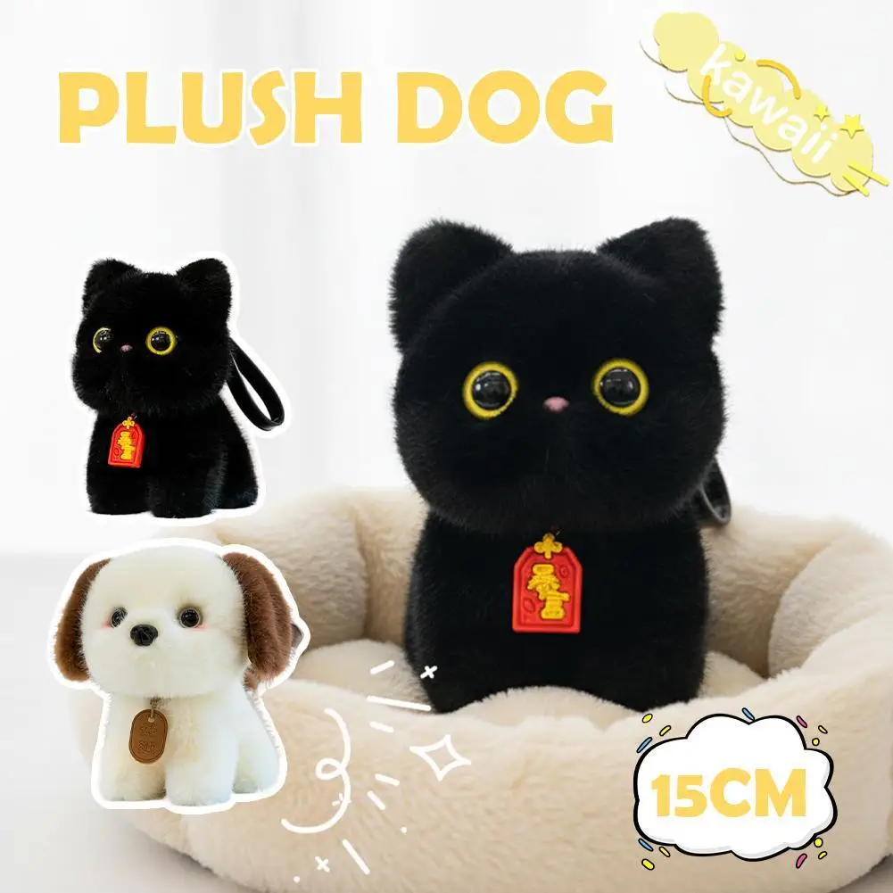 かわいい子猫/犬のぬいぐるみキーホルダーペンダント漫画アニメかわいい子供の誕生日プレゼント楽しい人形ハロウィン