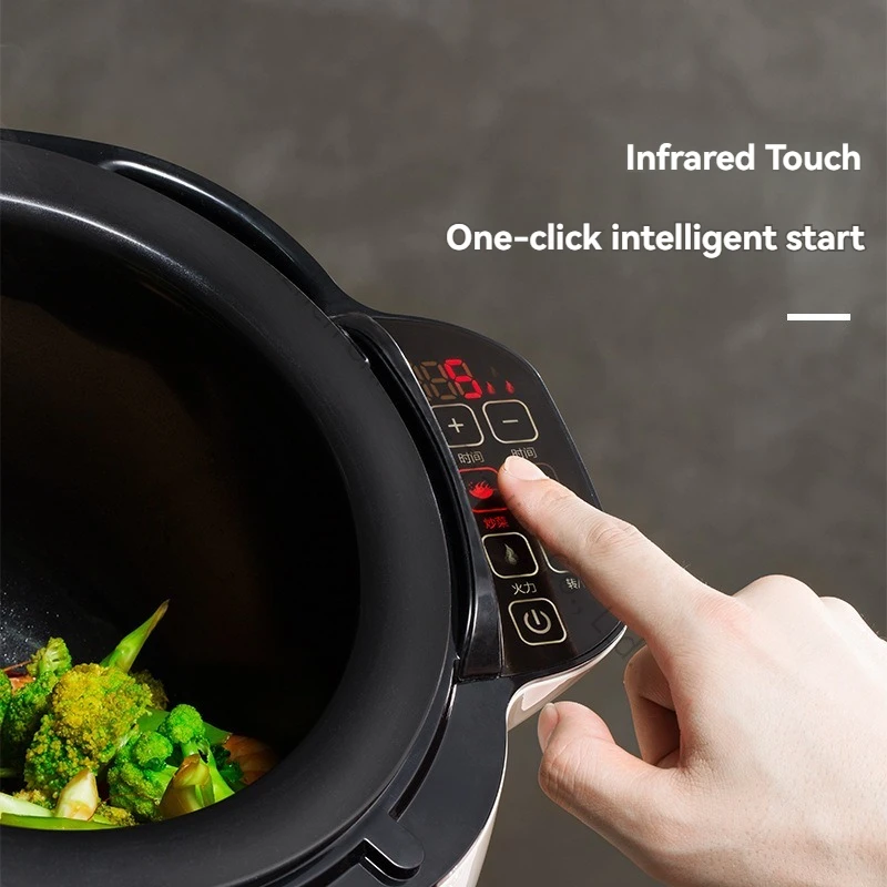 Electric Cooking Machine Fully Automatic Intelligent  Machine Household Cooking Robot Wok Kitchen Special Cooking Machine