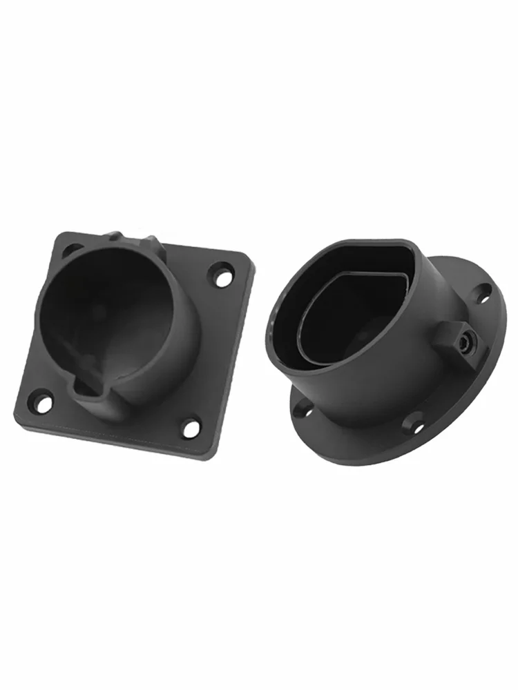 EV Charger Holder Electric Vehicle Charger Holster Dock Wall Mounted for SAE J1772 EU Type 2 Tesla Plug Charging Gun Holder Base